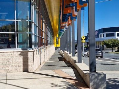 Gungahlin Public Library - Bike rack