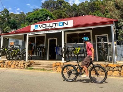 Evolution Biking Blue Derby Bike Hire