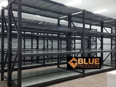 Blue Products Garage and Warehouse Shelving Hervey Bay