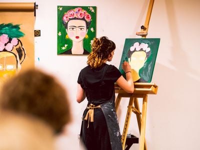 Frida's Sip n' Paint Hobart