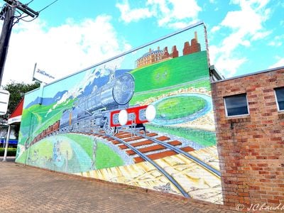 Steamtrain Mural