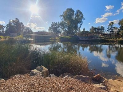 Wollundry Lagoon, Burns Way