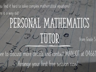 MANJOT'S TUTORING SERVICE