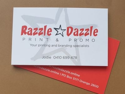 Razzle Dazzle Print & Promo