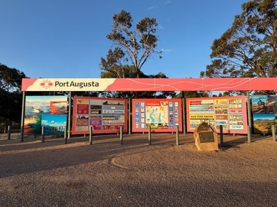 Port Augusta Welcome Sign